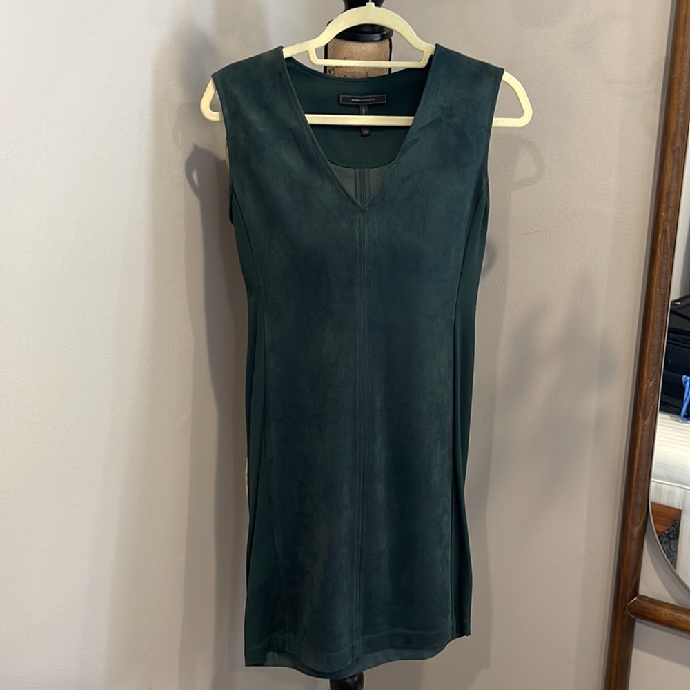 BCBG hunter green bodycon